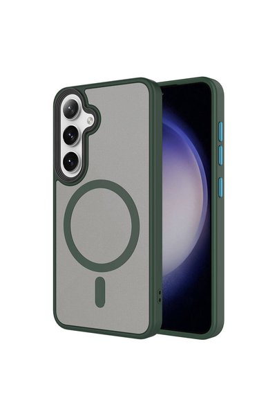 TheGencoo Galaxy S24 Plus Case Magsafe Supported Camera Raised Matte Anti-Fin...