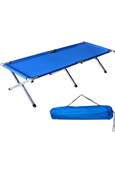 Cady One Durable Aluminum Folding Camping Bed with Mesh Fabric High Quality L...