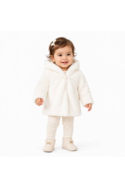 Babydola KIZ ÇOCUK KIŞLIK WELLSOFT KAPÜŞONLU KÜRK