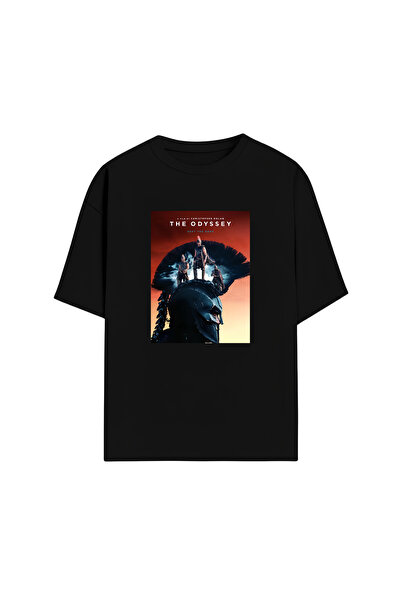 Grafftee Clothing The Odyssey Baskılı Oversize Unisex Tasarım T-Shirt | Özel ...