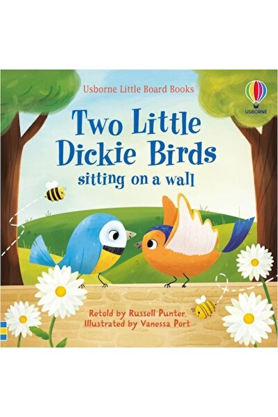 Usborne Two little dickie birds sitting on a wall by Russell Punter