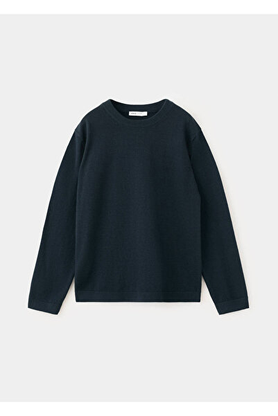 MANGO Kids %100 pamuklu ince triko kazak