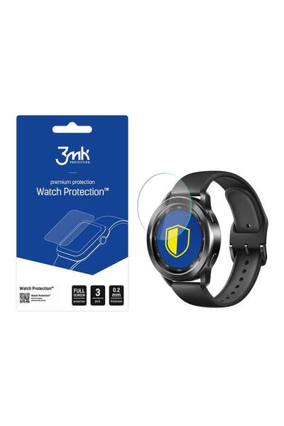 3MK Sticlă Hibridă Pentru Xiaomi Watch S3, Sticlă Flexibilă, Protecție Împotr...