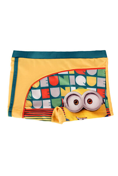 Minions Boxer de baie 4-8 ani cu uscare rapidă 85% poliamidă 15% elastan