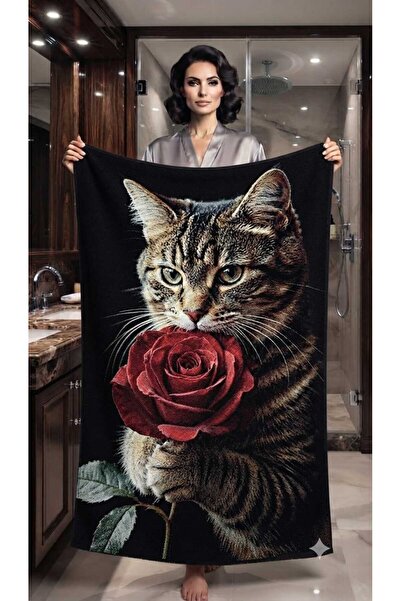 Elmas Dizayn Custom Design Brand Bath Beach Sports Towel Luxury Premium Organ...