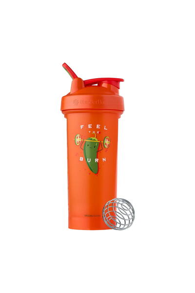 Blender Bottle Shaker Clasic, Editie Speciala Jalapeno Feel The Burn 800ml