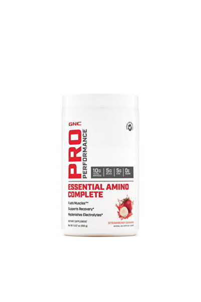 GNC Essential Amino Complete - Aminoacizi cu Aroma de Capsuni si Banana Pro P...