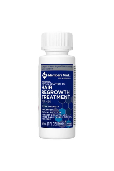 Members Mark 1x Member's Mark 60ml Soluție Minoxidil 5%, Pipetă inclusă, Pent...