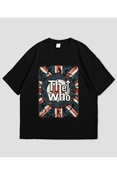 Grafftee Clothing Who Printed Unisex Oversize T-Shirt