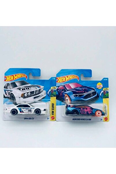 HOT WHEELS إتش دبليو بي إم دبليو 635 ومرسيدس سي إل إيه