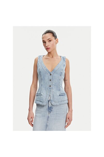 Guess Vestă de damă W5GN89D5B96 Albastru