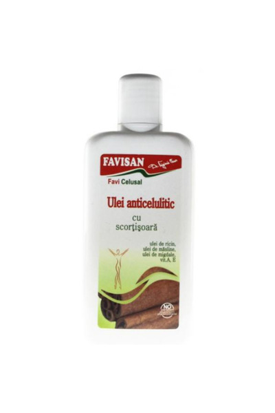 Favisan Ulei Anticelulitic cu Scortisoara Favicelusal Favisan, 125ml