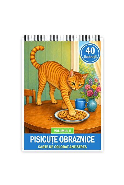 Legendary Gifts Carte de colorat, 40 de ilustrații Demonic Kitties - Volumul III
