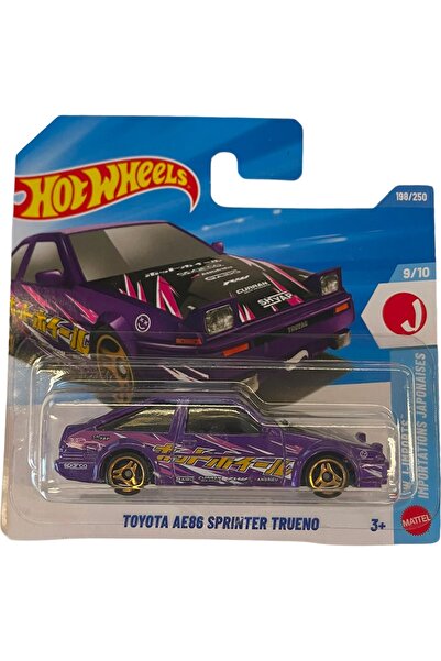 HOT WHEELS Toyota AE86 Sprinter Trueno - J-Imports Serisi Regular Eski Tip Ko...