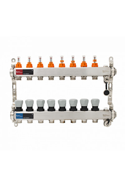 Everpower Set colector din oțel inoxidabil cu debitmetre, aerisitor manual și...