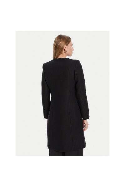 RINASCIMENTO Palton de lână pentru femei CFC0125616003 Negru