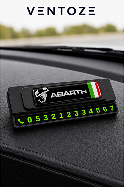Ventoze هاتف للركن المؤقت مع شعار ABARTH