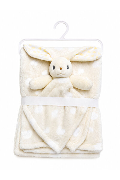 Baby Gift طانية مواليد ناعمة مع دمية أرنب