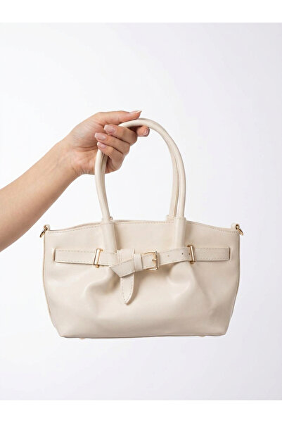Çanta Trend Leather Look Bow Detailed Makeup Bag Shoulder Bag