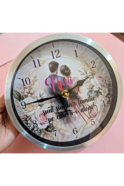 Ania.Shop Ceas personalizat pentru Nasi – model1