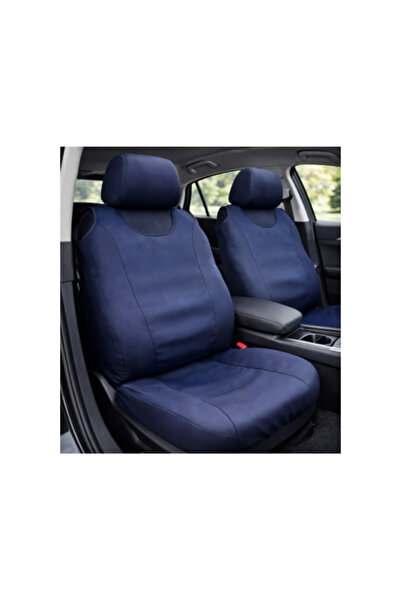 OEM Huse scaune auto universale, tip maiou, Textil elastic, Bleumarin