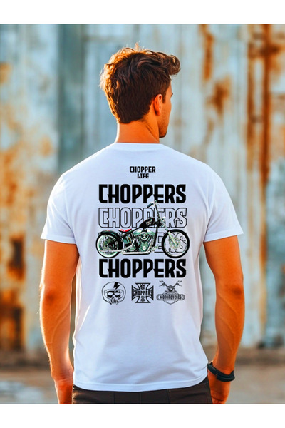 OEM Tricou Barbatesc Chopper Life