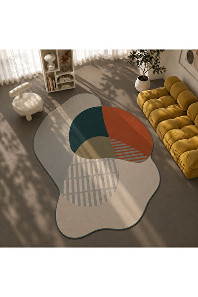Rugs Modern Halı SDT Karışık Desenli Modern Dokuma Taban Dekoratif Halı sdtam...