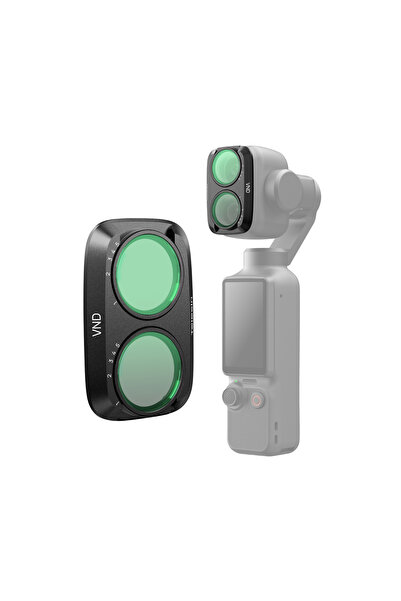 TELESIN Osmo Pocket 4P Uyumlu VND2-32 Filtre - Osmo Pocket 4 Pro için Değişke...