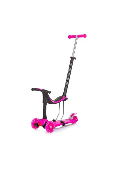 Chipolino Trotineta cu 3 roti, pentru fete, peste 3 ani, Multi Plus Roz
