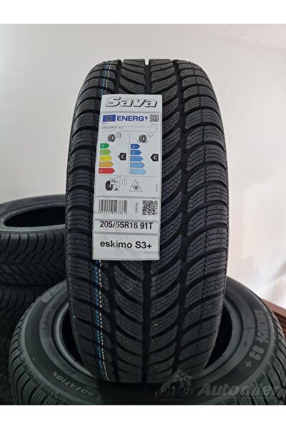 SAVA 205/55R16 91T ESKIMO S3+ MS(2026üretim)