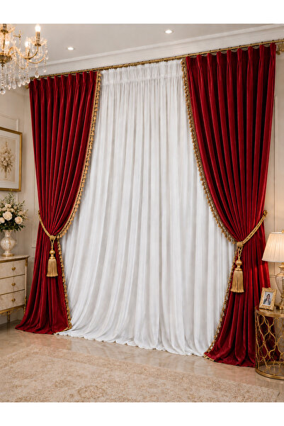 Liz Line Simple white veil curtain with 10 cm wide pleats, PLIU PLIU model, h...