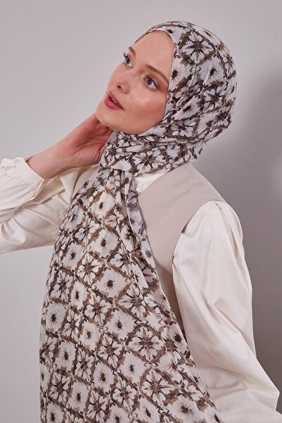 Levidor Mink Snowflake Patterned Craze Comfort Shawl
