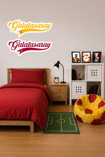 Galatasaray Duvar Sticker El Yazı 45 cm - Lisanslı Orijinal