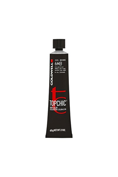 GOLDWELL TopChic, Vopsea de păr permanentă, 6MB, 60 ml