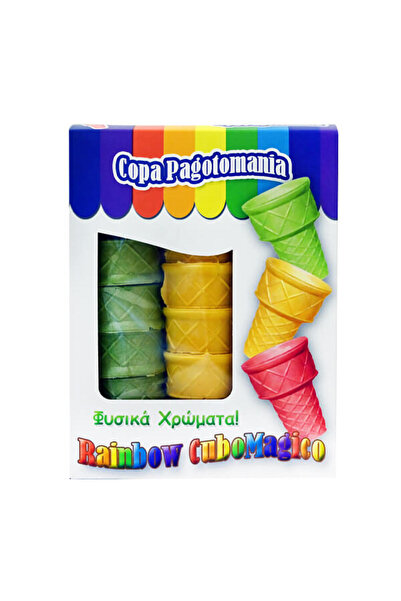 Pagotomania RAINBOW ΧΡΩΜΑΤΙΣΤΑ ΚΥΠΕΛΑΚΙΑ ΠΑΓΩΤΟΥ (15τμχ)