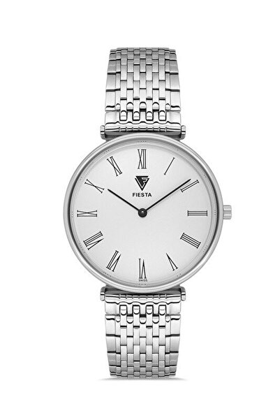 Fiesta F24026M Men's Wristwatch with Steel Strap