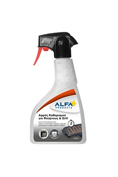 Alfa ΑΦΡΟΣ ΚΑΘΑΡΙΣΜΟΥ 500ml - (ΦΟΥΡΝΟΥΣ ΚΑΙ GRILL)