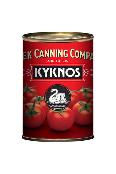Kyknos ΚΥΚΝΟΣ ΟΛΟΚΛΗΡΑ ΤΟΜΑΤΙΝΙΑ 400gr.