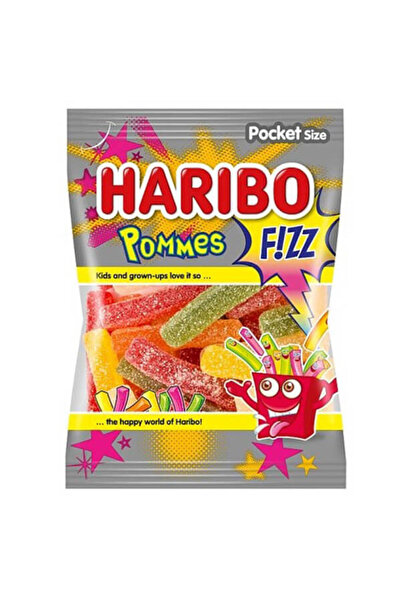 Haribo ΖΑΧΑΡΩΤΑ 80gr - (POMMES) (FIZZ)