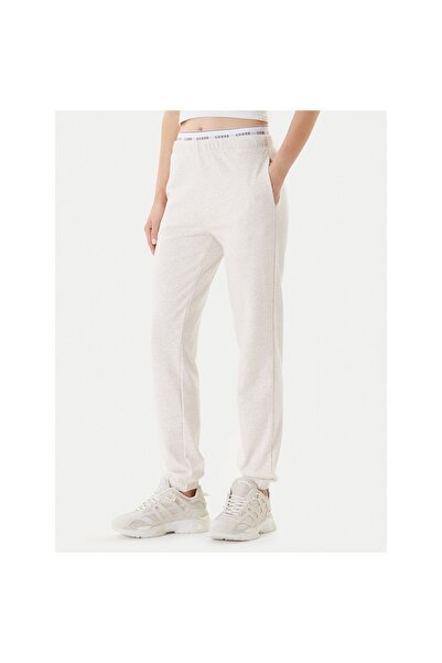 Guess Pantaloni de trening pentru femei O5RB01KCO31 Bej