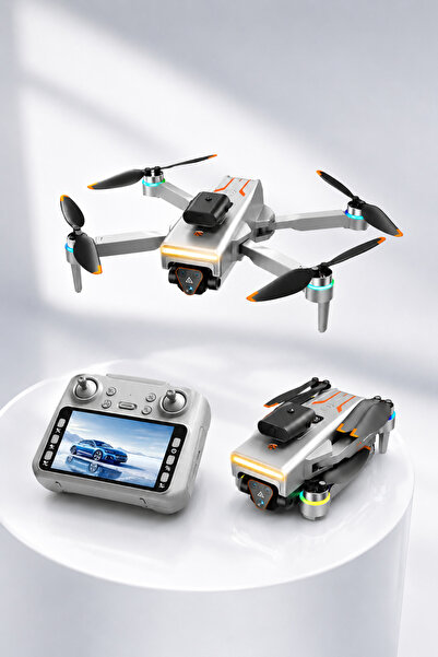 Tinytek M4 4K Geniş Açılı Kameralı Katlanabilir Akıllı Drone - GPS, 2 Eksenli...