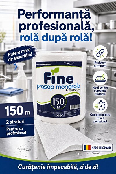 Generic Brand PAPER TOWEL ROLL FINE 2 LAYERS 150M