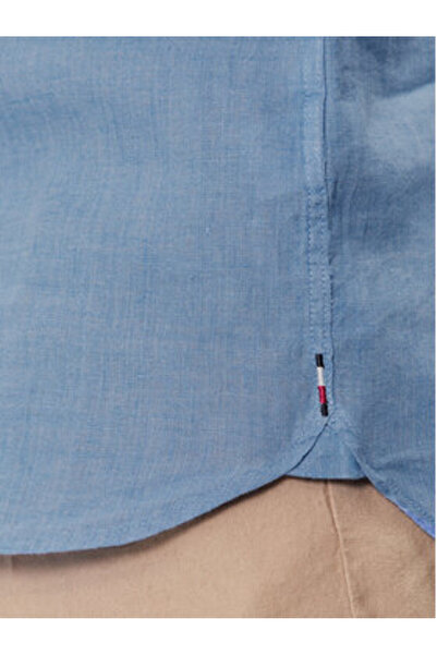 Tommy Hilfiger Cămașă bărbătească MW0MW35207 Albastră