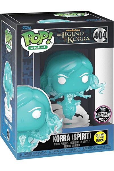 Funko Korra (Spirit) #404 (Glows in the Dark) Pop! - The Legend of Korra - NF...