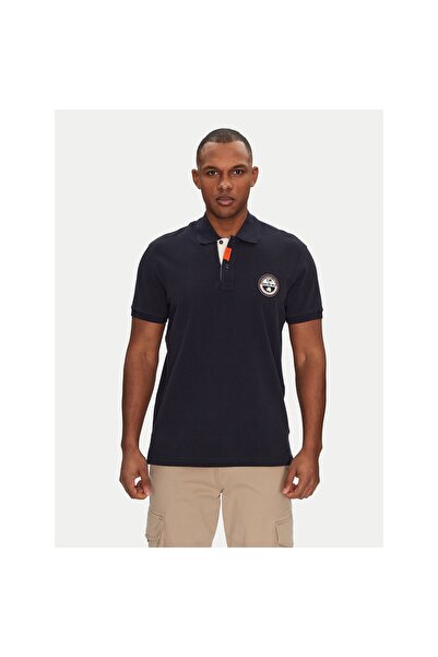 Napapijri Polo bărbați NP0A4ID31761 Bleumarin
