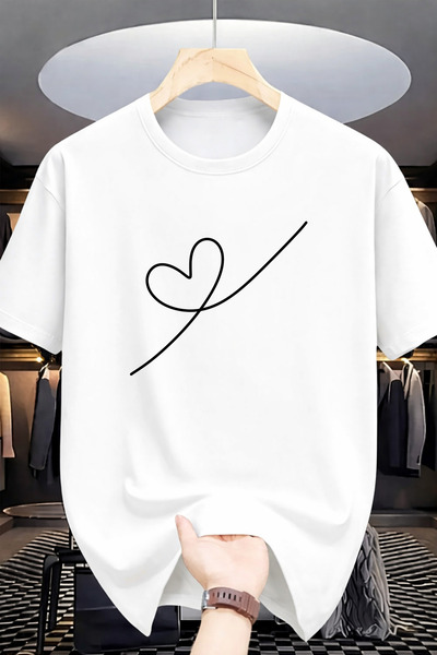 Pink Sky Premium Oversize T-Shirt 100% Cotton Unisex Comfortable Fit Trending...