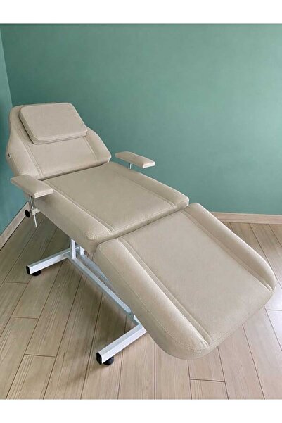 Kozmobed Güzellik&Spa-Cilt Bakım Yatağı-Cilt Bakım Koltuğu ( Ekru Renk )