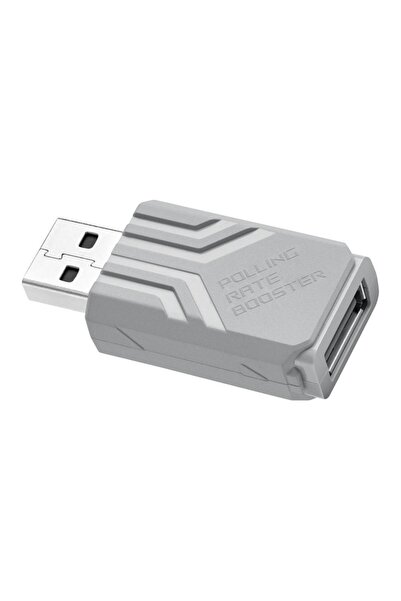 ASUS ROG Polling Rate Booster for Mouse/Keyboard, White, 90MP03T0-BRUA10