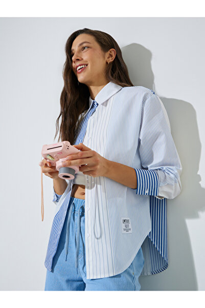 Styli Multi-Color Striped Regular Fit Long Sleeve Shirt