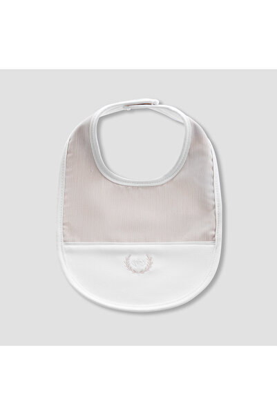 giggles Baby Bib with Embroidered Design